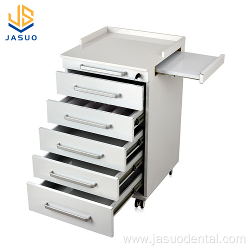 Stainless Steel Storage Clinic Mobile Dental Cabinet Unit